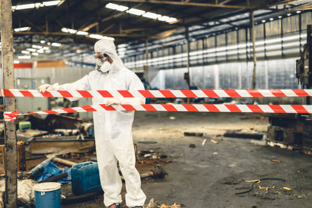 Professional Biohazard technician working in Lakeview, OR